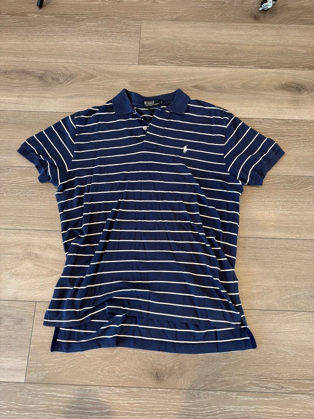 Men Polo By Ralph Lauren Navy Shirt
